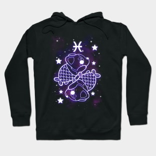 Pisces kawaii zodiac signs Hoodie